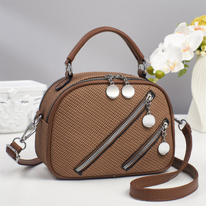 New Fashion Women's Crossbody <b>Small</b> Square Bag High-End Handheld Leather Shoulder Bags Luxury <b>Handbags</b> for Women - Product Image 6