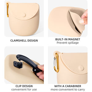 Portable Pet Chien Nourriture Formation Snack Titulaire Sac Alimentaire Taille Sac Silicone Pet Feeder Chien Snack Traiter Pochette Sac - Product Image 2