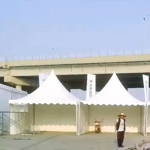 Carpa de acero personalizada para publicidad, carpa Pop-Up para eventos de exhibición, al aire libre, 6x6