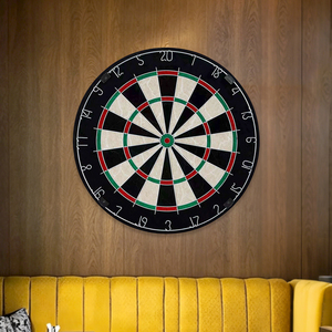 Nouvelle arrivée : Cible de fléchettes Diana en sisal, taille réglementaire standard, qualité professionnelle pour tournoi - Product Image 1