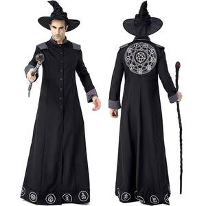 Disfraz de bruja de Halloween HP para fiesta anual, disfraz de vampiro, demonio, mago, conde, espectáculo de cosplay - Product Image 3