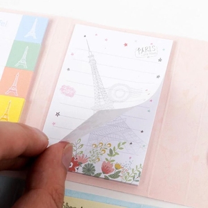 New <span class=keywords><strong>Paris</strong></span> 6 bloc-Notes pliable N Times, bloc-Notes collant, signet, <span class=keywords><strong>papeterie</strong></span> cadeau - Product Image 3