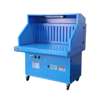 Table de soudage et de ponçage de haute qualité avec extracteur de poussière, filtre HEPA, débit d'air de 2400 m³/h, efficacité de 99,9 %, puissance de 3 kW