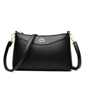 Nouveau sac bandoulière tendance grande capacité en cuir souple pour femme, sac à main de luxe de créateur - Product Image 1