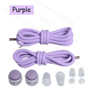 Cordones Elásticos Redondos Sin Atar, Cordones Elásticos con Hebilla de Bloqueo para Niños y Adultos - Product Image 2