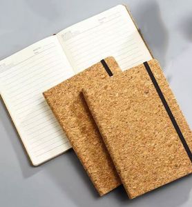 Eco-Friendly Cork Journal Custom Logo Notebook High Quality <b>A5</b> <b>Notepad</b> With Elastic Band - Product Image 5
