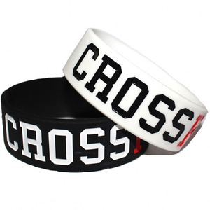 Grosso Silicon <span class=keywords><strong>Band</strong></span> Pulseira Ligação De Hemorróidas Borracha Refrective Pulso Trampolim Timing Set Pulseiras - Product Image 1