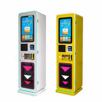 Baby Bear Arcade Amusement Distributeur automatique Échange de pièces de monnaie et changeur de jetons avec lecteur de carte de crédit de facture de paiement par numérisation