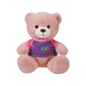 <span class=keywords><strong>Orsacchiotto</strong></span> di Peluche a Prezzo Conveniente, Morbido e Carino, Taglia Media, Rosa con Maglione/Felpa/Bavaglino - Product Image 2