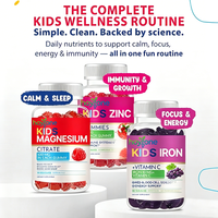 Gummies de citrate de magnésium pour enfants 500mg, sans sucre, pour favoriser le sommeil, saveur framboise, 30 unités, supplément pour enfants, marque HYT, personnalisable OEM