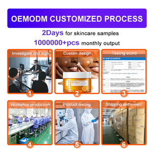 유기농 비건 심황 허브 페이스 크림 비타민 B5 안티 여드름 모공 수축 미백 크림 - Product Image 2