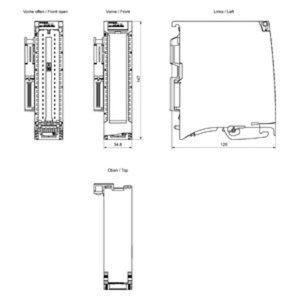 6ES7532-5HF00-0AB0 S7-1500, Módulo de Salida Analógica AQ8xU/I HS, Precisión de Resolución de 16 bits 0.3%, 6ES75325HF000AB0 - Product Image 4