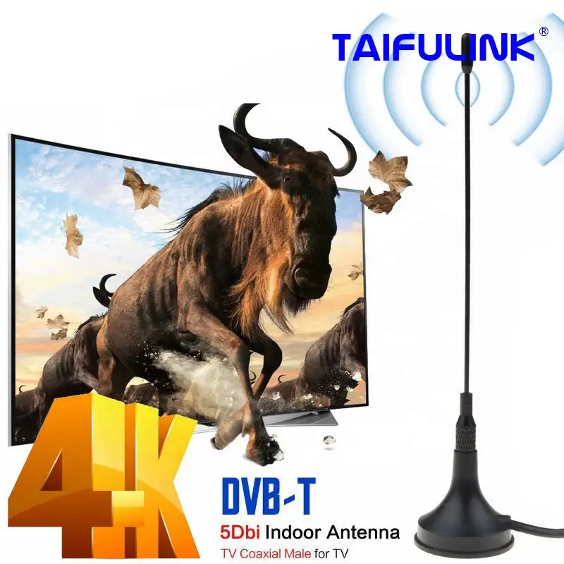Profession elle Fabrik 5dBi Indoor Digital DVB-T TV Antenne Freeview HDTV Antenne Signal Booster