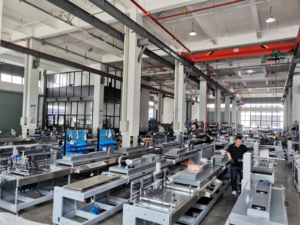 Một Màu Satin Ribbon Máy In Nhãn Phẳng Để Cuộn Dệt Dây Giày Đàn Hồi Ban Nhạc Đầy Đủ Tự Động Lụa Màn Hình Máy In - Product Image 2