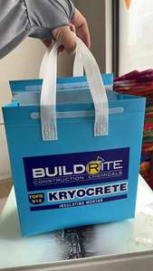 Sac isotherme personnalisé en tissu non tissé pour courses, capacité 15L/20L/30L, sac isotherme pour restaurant et café à emporter, avec motif lettre - Product Image 6