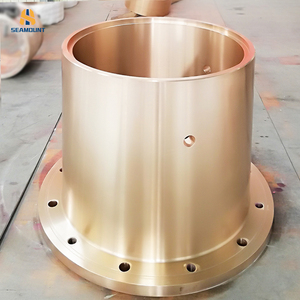 Componenti per frantoio a cono lavorati a CNC boccola in bronzo boccola per cuscinetto eccentrico disco di attrito e piastra di spinta per la perforazione di rame - Product Image 4