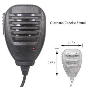 Cable reforzado compacto altavoz micrófono hombro para $TERM impacto Baofeng <span class=keywords><strong>Radio</strong></span> BF-F9 UV-82 UV-82C UV-5R UV-5R5 UV-5RA - Product Image 2