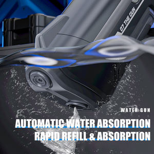 Pistola de succión de agua automática potente directa de fábrica, pistolas de agua eléctricas, juguete de playa al aire libre de verano para regalo de niños - Product Image 4