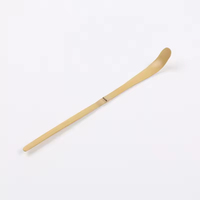 Cuillère-mélangeur à matcha en bambou écologique, faite à la main, design minimaliste, biodégradable, durable, pour cérémonie du thé