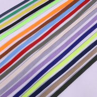 Étiquettes de vêtements personnalisées en gros pour fabricants, 7mm-15mm, multifonctionnelles, écologiques, en coton tressé plat, pour chaussures sur mesure