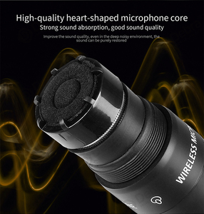 Système de microphone sans fil UHF Debra Audio DV02H, matériau durable en métal et en plastique - Product Image 2