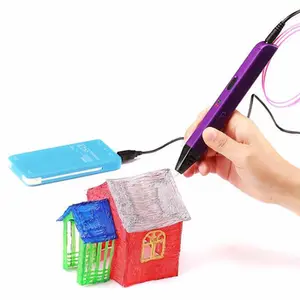 Bolígrafo 3D Original para niños, pluma de impresión 3D artesanal con filamento PLA de 1,75mm, juguete creativo, regalo de cumpleaños