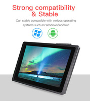 Moniteur tactile industriel avec écran tactile, PC industriel avec système d'exploitation Windows/Android/Linux, 10,1 pouces à 23,6 pouces, pour utilisation HMI/IOT/Kiosque