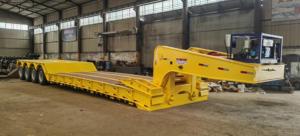 Tri trục có thể tháo rời cổ ngỗng thấp <span class=keywords><strong>loader</strong></span> 40ft lowbed Trailer 60 tấn lowboy <span class=keywords><strong>loader</strong></span> <span class=keywords><strong>trailers</strong></span> để bán lowboy <span class=keywords><strong>trailers</strong></span> - Product Image 2