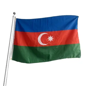 China professional manufacturer of high quality Azerbaijan national flag All country flags 90cm*150cm