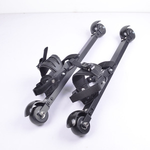 Sport en plein air Rouleau Skate Verre Classique Ski Roues Boot Fibre De Carbone Roller Ski - Product Image 3