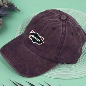 Logo de broderie d'impression personnalisable de haute qualité 6 panneaux Vintage poncé Performance casquettes de Baseball extérieures - Product Image 2