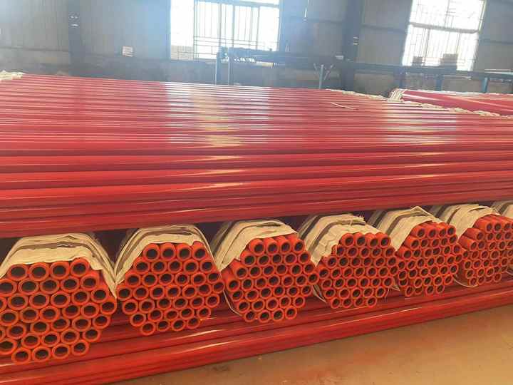 Fire Fighting System Epoxy Coating Carbon Fittings Special Supporting