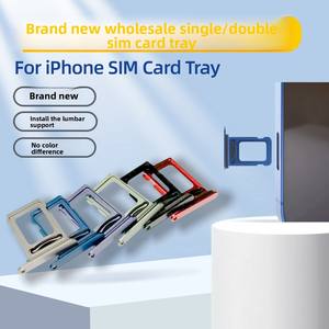 Bandeja SIM <span class=keywords><strong>para</strong></span> <span class=keywords><strong>iPhone</strong></span> de Aluminio 6061 Anodizado, SIM Simple/Doble Opcional, Junta de Silicona Integrada, Protección Contra Polvo - Product Image 2