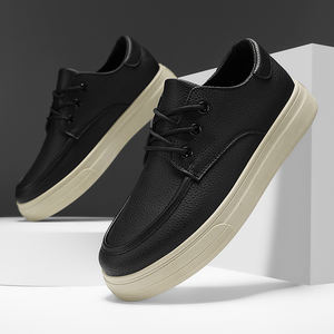 Chaussures de sport décontractées confortables antidérapantes de style streetwear pour hommes, chaussures de skate - Product Image 5