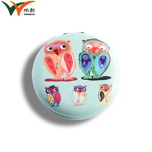 Hot Selling Classic Promotional Gift Double Sides Custom Portable Circular <b>Compact</b> <b>Mirror</b> - Product Image 2