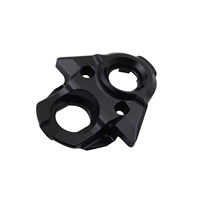 Cache de console centrale en alliage d'aluminium rouge usiné CNC avec plaque de montage d'allumage pour moto Sur Ron Light Bee S X – Pièce de rechange