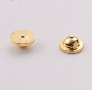 Accessoires de bijoux plaqués <span class=keywords><strong>or</strong></span> 18 carats DIY UFO <span class=keywords><strong>Film</strong></span> bouchon <span class=keywords><strong>d</strong></span>'<span class=keywords><strong>oreille</strong></span> tour métal écouteurs rétention de couleur fournitures de fabrication de bijoux - Product Image 4