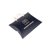 Boîte d'emballage écologique à impression personnalisée pour faux cheveux Grande boîte en carton avec oreiller avec ruban