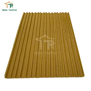 Japan hot sale Tall high fire resistant artificial bamboo fence synthetic bamboo panels plastic bamboo wall
