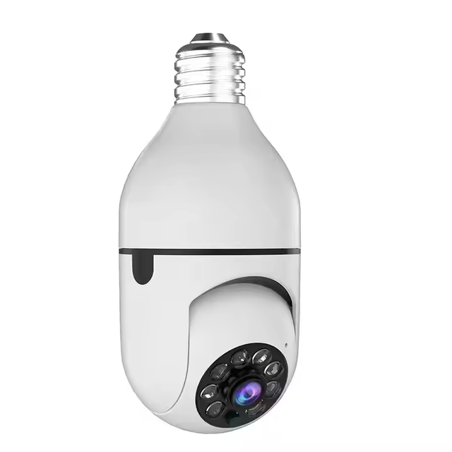 Ausek New Smart HD 1080P Cctv Home Night Vision Security Camera with Light Bulb Hidden Wireless Wifi Camera