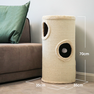 Relipet sản xuất tùy chỉnh trong nhà Mèo căn hộ xu hướng mới sang trọng mèo nhà với scratching Thùng mèo - Product Image 1