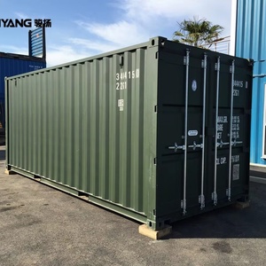 Contenedores 20GP Económicos y Prácticos al por Mayor, Contenedor de Envío Seco de Acero Corten de 20 pies con Puerta, Color Camuflaje, Capacidad de 33.2 CBM - Product Image 5