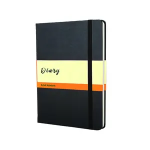 Personalizzato In Rilievo Classico Riciclabile Business Notebook In Pelle Ufficiale