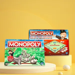 China Hersteller verzeichnis Monopoly Brettspiel Die klassische Ausgabe, 2-8 Spieler Monopoly Go Brettspiel, Familien brettspiele