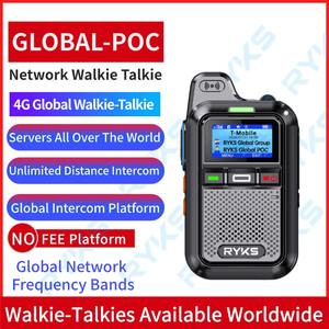 Walkkies Talkies 4G Walkie Talkie 5000Km Radio de dos vías Set inalámbrico al aire libre No para Zello Baofeng Uv 5R Quansheng - Product Image 5