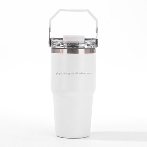 2025 nuova bottiglia d'acqua sportiva coperchi Tumbler a tenuta stagna 20oz 30oz si tan lei tumbler Flip paglia sostituzione coperchi - Product Image 1