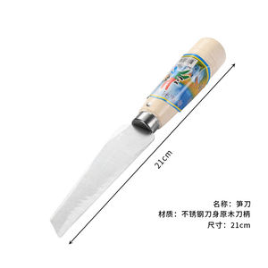 سكين أناناس من الفولاذ المقاوم للصدأ تقشير منزلي متعدد الوظائف سكين منحني صغير حاد - Product Image 3