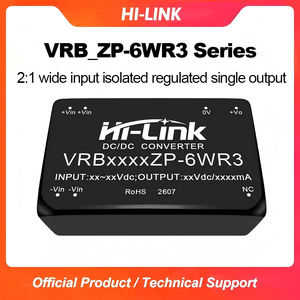 Hi-Link 6W Isolated Regulated <strong>DC</strong>-<strong>DC</strong> Converter Module VRB2405ZP-6WR3 VRB1203ZP-6WR3 VRB0512ZP-6WR3 - Product Image 1