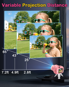 Appareil photo numérique pour enfants avec projecteur, caméscope vidéo HD 1080P, jouet avec écran IPS de 24 pouces, résistant aux chutes, carte 32 Go, rechargeable par USB C - Product Image 5