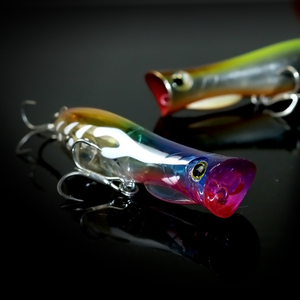 <span class=keywords><strong>Leurre</strong></span> de pêche <span class=keywords><strong>Popper</strong></span> 9.3g 12.5g Topwater appât dur longue coulée flottant modèle de Surface oscillante pour bar et <span class=keywords><strong>brochet</strong></span> - Product Image 3